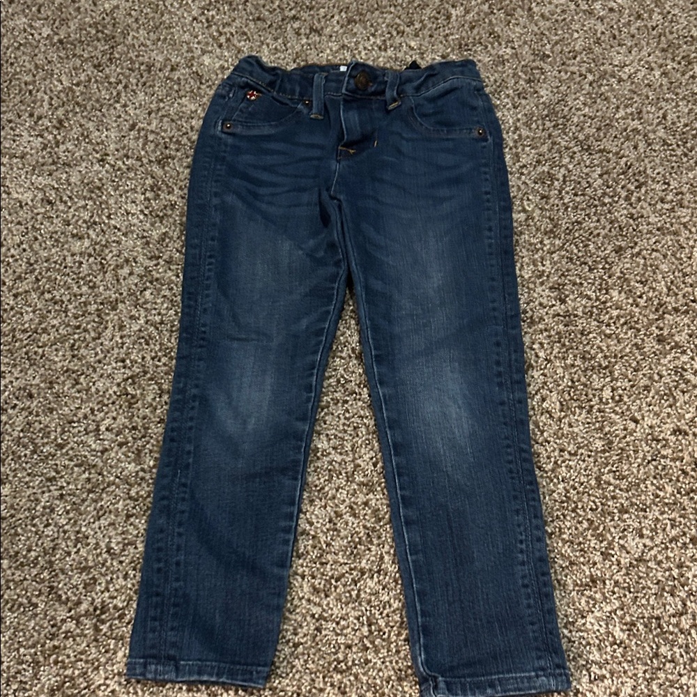 Hudson Jeans Dark Blue Straight Leg Girls Jeans